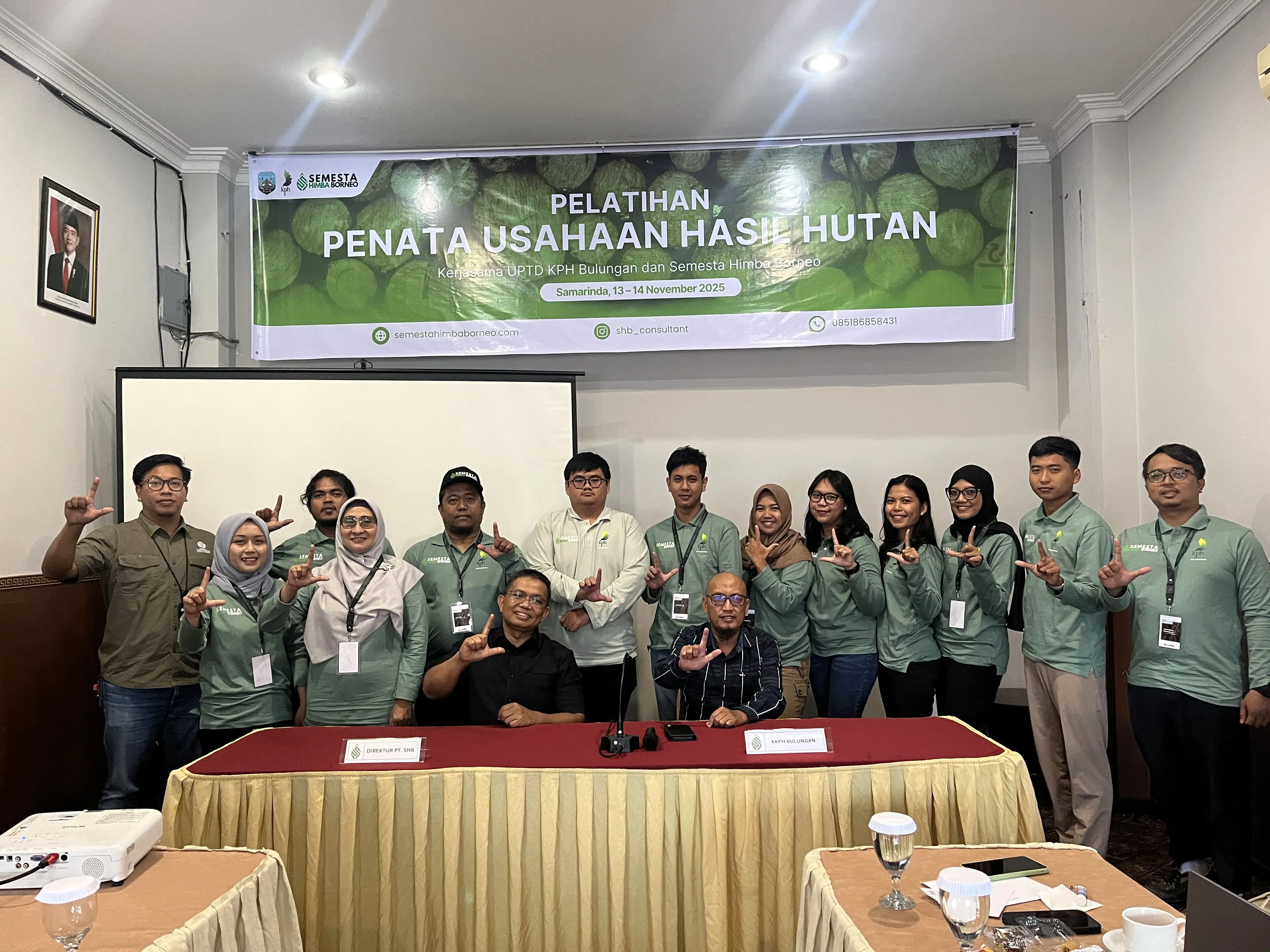 Pelatihan Penatausahaan Hasil Hutan