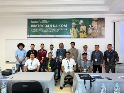 Bimtek & Ujikom GANISPH Pemanfaatan Jasling Karbon dan GANISPH Pengujian Kayu Bulat